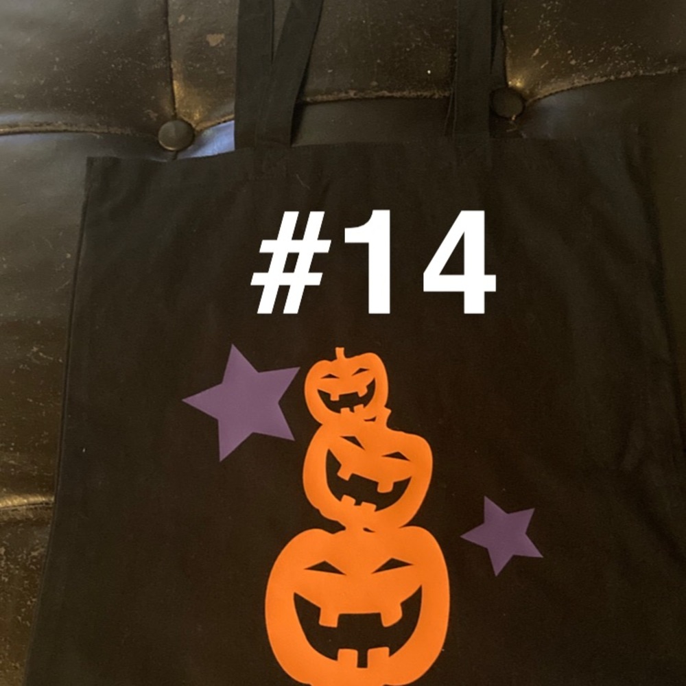 Halloween trick or treat bags